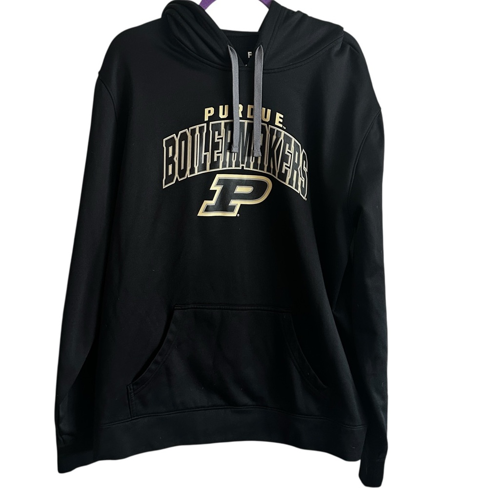 Fanatics pullover hoodie Purdue Boilermakers black and gold hoodie sweatshirt XL